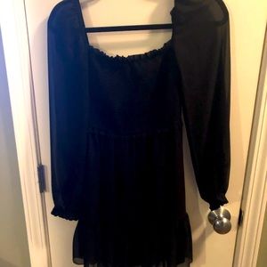Aritzia Tempest Mini Dress - Black